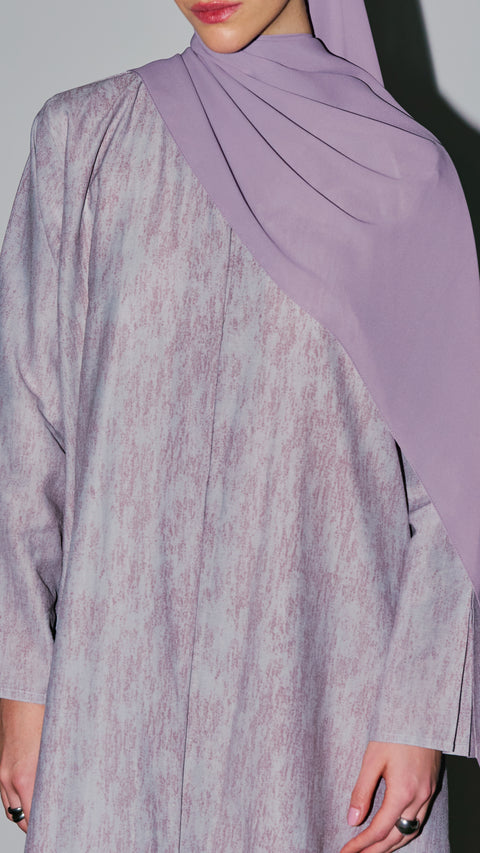 Kalba Grey Abaya
