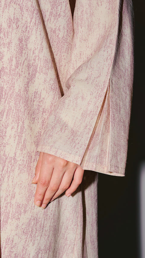 Kalba Mauve Abaya