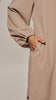 Knitted Cotton Jersey Karkin Beige Dress