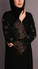 Korean Nidha Kassala Black Abaya