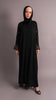 Korean Nidha Kassala Black Abaya