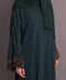 Kassala Dark Teal Geen Abaya