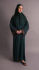Korean Nidha Kassala Dark Teal Geen Abaya