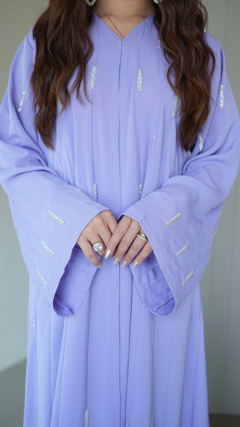 Kashan Lavender Abaya (CLEARANCE)