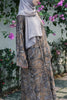 Velvet Rayon Kashan Golden Brown Abaya