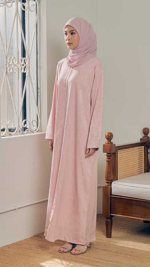 Katra Ballet Pink Abaya