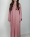 Katra Burnt Pink Abaya