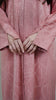 Alavanchie Katra Burnt Pink Abaya