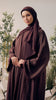 Kayangan Alacati Burgundy Abaya