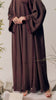 Kayangan Alacati Burgundy Abaya
