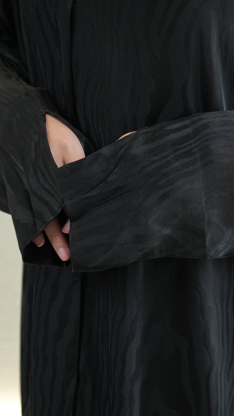 Kayangan Anatolia Black Abaya