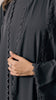 Kayangan Hisar Black Charcoal Abaya
