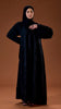 Kayangan Khalifa Jet Black Abaya