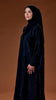 Kayangan Khalifa Jet Black Abaya