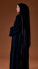 Kayangan Khalifa Jet Black Abaya