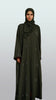 Korean Nidha Khaznah Moss Green Abaya