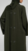Korean Nidha Khaznah Moss Green Abaya