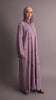 Korean Nidha Khaznah Dusty Lilac Abaya