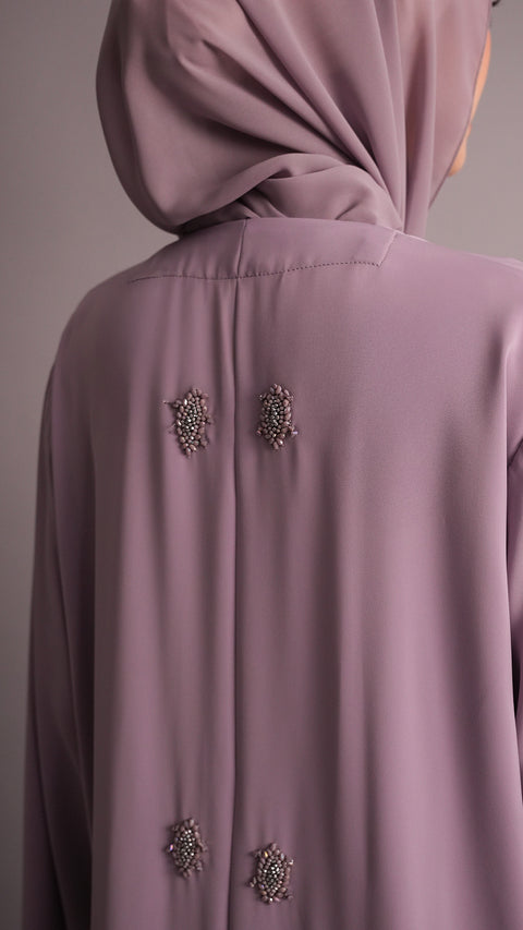 Khaznah Dusty Lilac Abaya