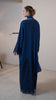 Korean Nidha Lilibet Teal Blue Abaya