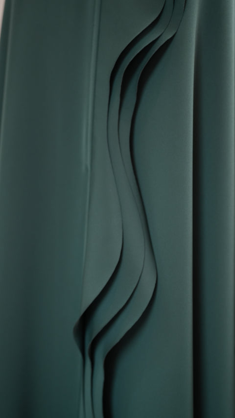 Lola Forest Green Abaya