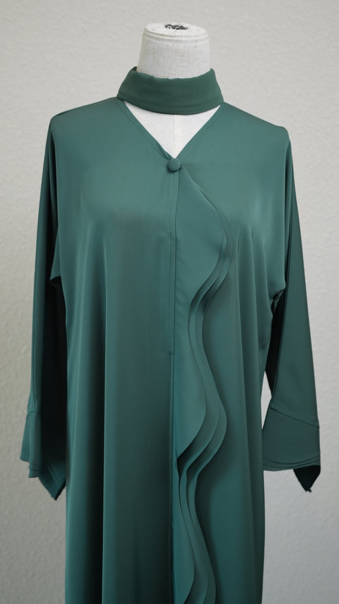 Lola Forest Green Abaya