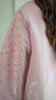 Embroidery Organza Laia Strawberry Cream Abaya