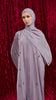 Korean Nidha Lali Dusty Lilac Abaya