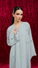 Korean Nidha Lali Powder Blue Abaya