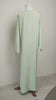 Korean Nidha Lilanur Pastel Green Abaya