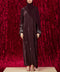 Madaba Burgundy Abaya
