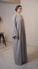 Korean Nidha Maruj Taupe Abaya