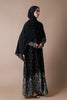 Jacquard Marsa Black Dress