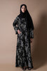 Jacquard Masafi Black Dress