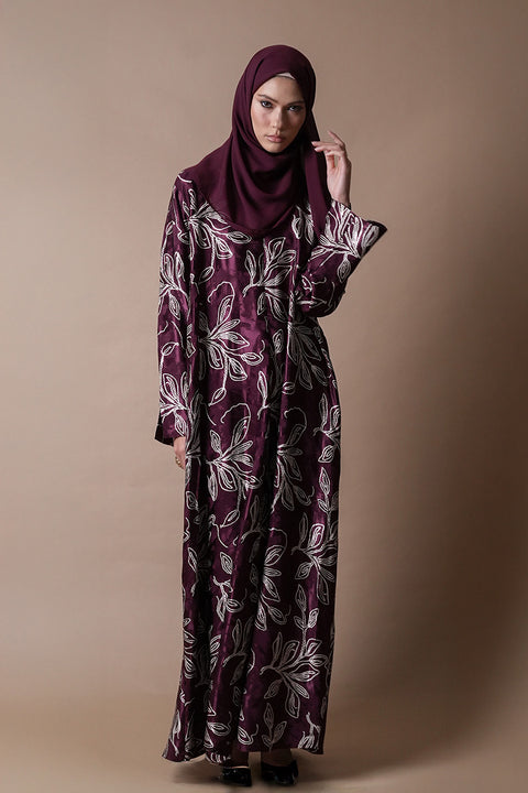 Masafi Burgundy Dress