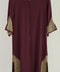 Madha Mini Wine Red Abaya