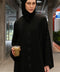 Mahnoor Jet Black Abaya