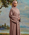 Mahnoor Pink Mauve Abaya
