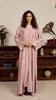 Alavanchie Malkara Dusty Purple Abaya