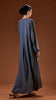 Korean Nidha Mamzar Persian Violet Abaya