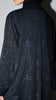 Soft Crepe Manisa Silver Wildflower Abaya