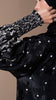 Jacquard Marsa Black Dress