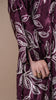 Jacquard Masafi Burgundy Dress