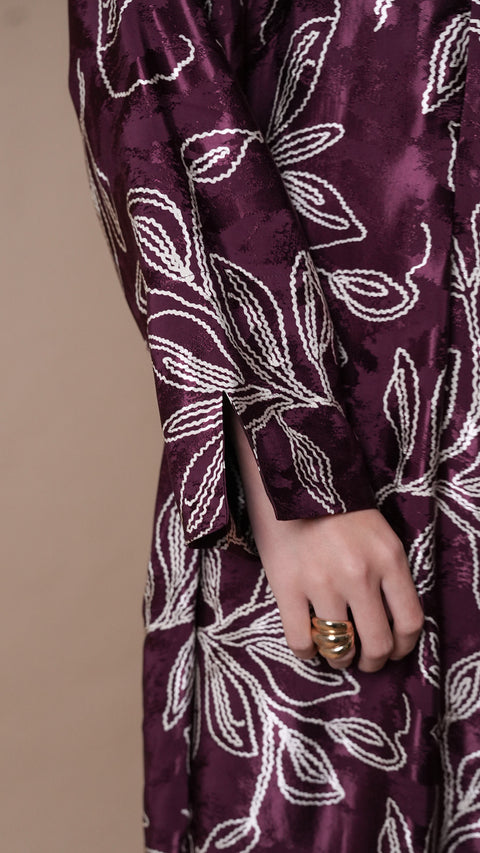 Masafi Burgundy Dress