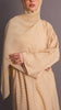 Korean Chiffon Massawa Almond Milk Dress