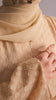 Korean Chiffon Massawa Almond Milk Dress