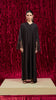 Korean Nidha Mila Charcoal Abaya