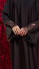 Korean Nidha Mila Charcoal Abaya