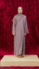 Korean Nidha Mila Pink Mauve Abaya