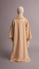 Korean Chiffon Massawa Mini Almond Milk Dress